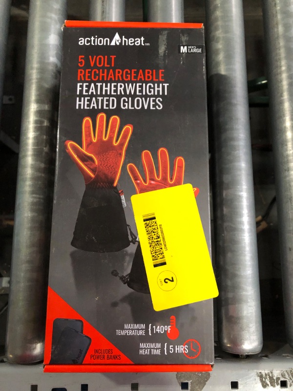 Photo 2 of ActionHeat Battery Heated Gloves for Men L