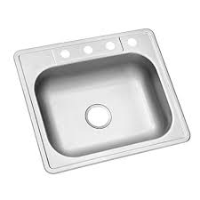 Photo 1 of **MODEL UNKNOWN** 25 in. Drop-in Single Bowl 22 Gauge Stainless Steel Kitchen Sink