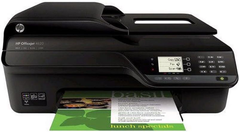 Photo 1 of Hewlett Packard Officejet 4620 Wireless Color Photo Printer with Scanner, Copier and Fax