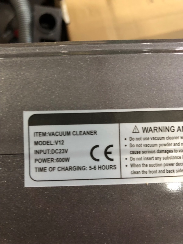 Photo 3 of **DOES NOT CHARGE** MOYSOUL Cordless Vacuum Cleaner - 9 in 1 Cordless Vacuum