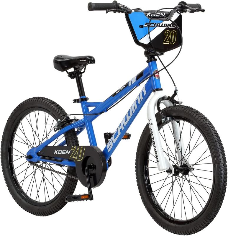 Photo 1 of **NON-REFUNDABLE**NO RETURNS**PARTS ONLY*** 
*****STOCK IMAGE FOR SAMPLE*****
Schwinn Koen & Elm BMX Style Kids Bike 20-Inch Wheels Blue