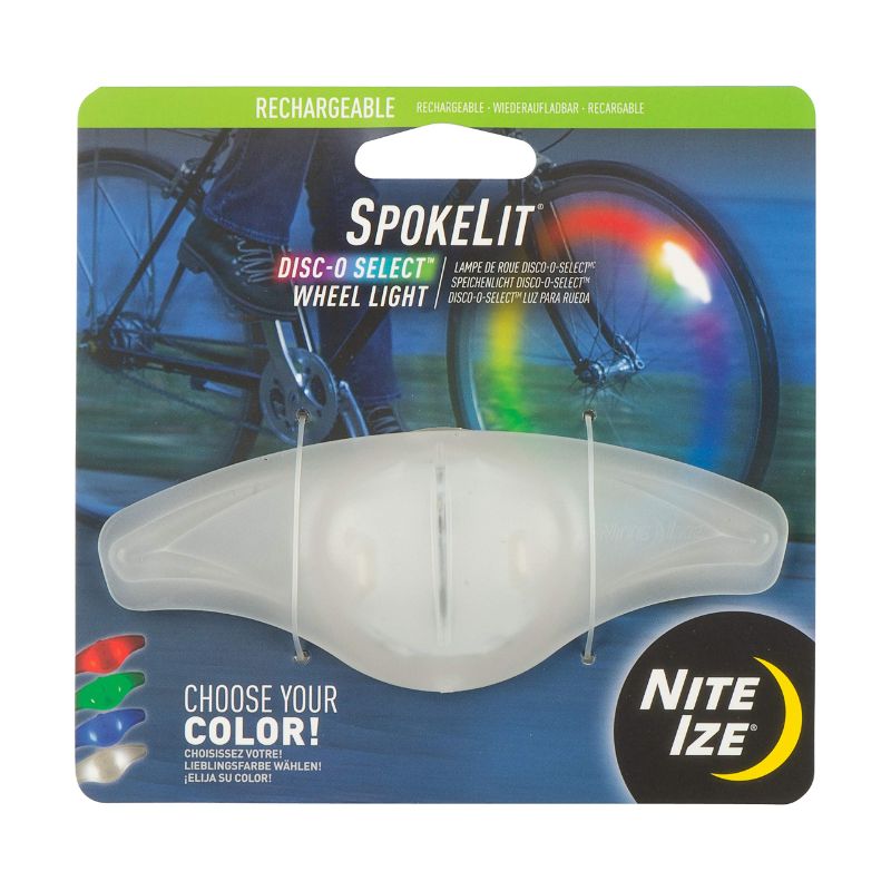 Photo 1 of Nite Ize SpokeLit Disc-O L.E.D. Light, Multi-Colored