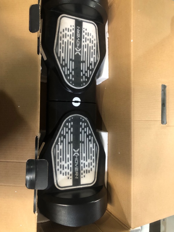 Photo 2 of ***NONREFUNDABLE - NOT FUNCTIONAL - FOR PARTS ONLY - SEE COMMENTS***
Hover-1 All-Star 2.0 Hoverboard | 7MPH Top Speed, 7MI Range, 200W Motor, Bluetooth Speaker, 5HR Recharge, 220lbs Max Weight, LED Wheels & Headlights Black          