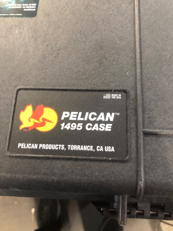 Photo 5 of PELICAN 1495 CC#1 Deluxe Computer Case Black