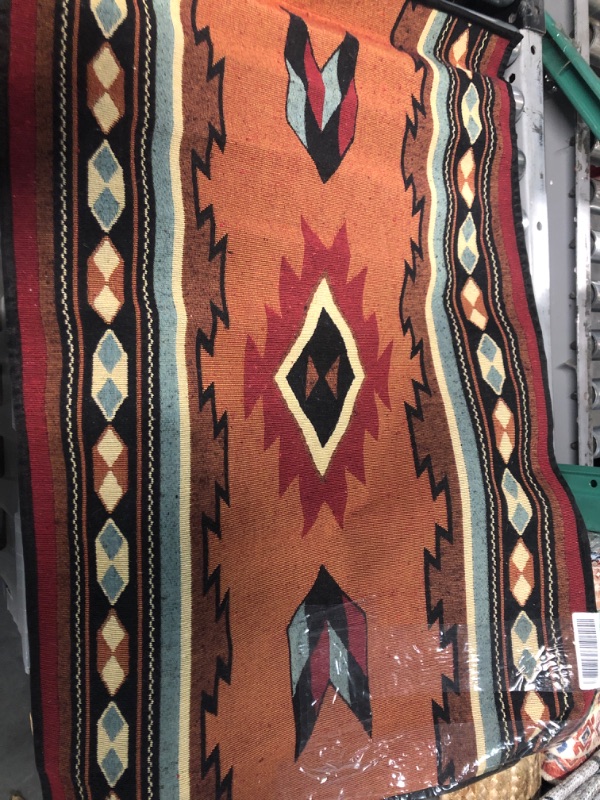 Photo 2 of ***USED - NO PACKAGING***
Kinara Cibola Area Rug – Southwestern Native American Design – 3x2 feet.