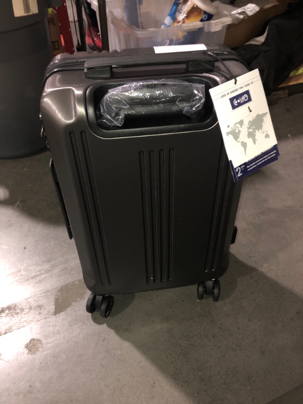 Photo 3 of (READ FULL POST) Coolife Luggage Suitcase PC+ABS with TSA Lock Spinner Carry on Hardshell Lightweight (grey, S(20in_carry on)) 