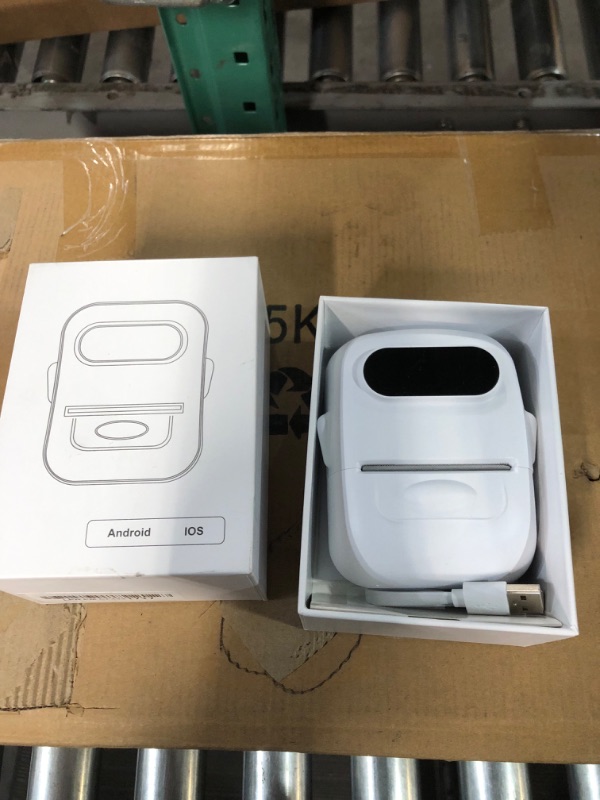 Photo 4 of Thermal Printer,P50 Label Maker Machine Pocket Labeler Portable Thermal Sticker Printer