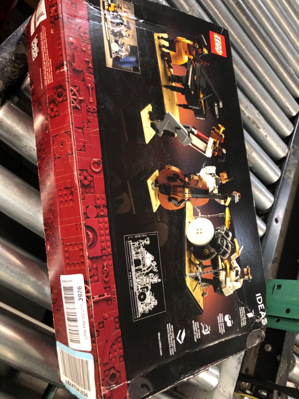 Photo 4 of **FACTORY SEALED**  LEGO Ideas Jazz Quartet 21334,  with Band Figures and 4 Instruments: Piano, Double Bass, Trumpet & a Drum Kit Standard Packaging