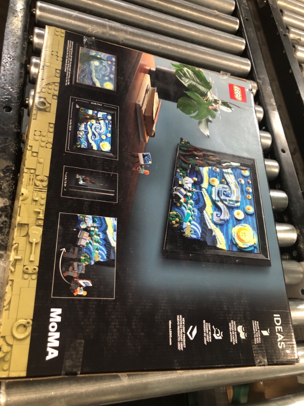 Photo 4 of **FACTORY SEALED**  LEGO Ideas Vincent Van Gogh - The Starry Night 21333 Building Set for Adults (2316 Pieces) Standard Packaging