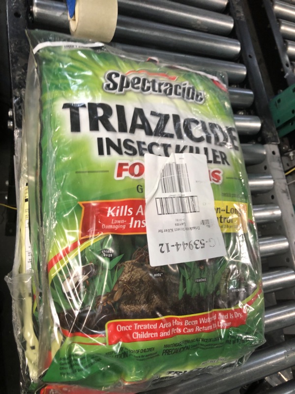 Photo 2 of **HEAVY** Spectracide Triazicide Insect Killer For Lawns Granules, 10 Pounds, Kills Lawn-Damaging Insects- PACK OF 3 