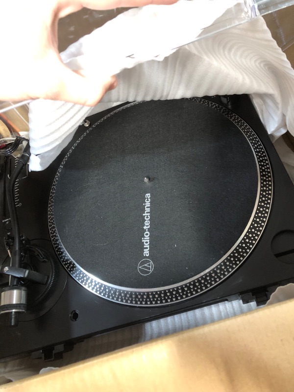 Photo 4 of Audio-Technica AT-LP120XUSB-BK Direct-Drive Turntable (Analog & USB)***PARTS ONLY***NON-REFUNDABLE****