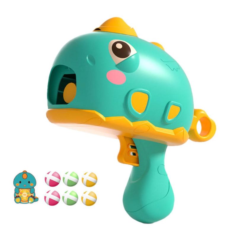 Photo 1 of  bennol Dinosaur Ball Gun-Shooting Toy Targeted Sticky Ball Game Soft Bullet Gun-Toy
