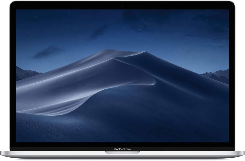 Photo 1 of *READ NOTES*2018 Apple MacBook Pro with 2.2GHz Intel Core i7 (15-inch, 16GB RAM, 256GB SSD Storage) Silver (Renewed)