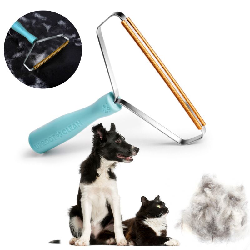 Photo 1 of  Dog Hair Carpet Rake for Pet Hair Rake,Uptoroot Cleaner Pro Pet Hair Remover,Dog Hair Remover,Easy Lint,Hair Remover for Clothes,Couch,Pet Towers & Rugs-Gets Every Hair!