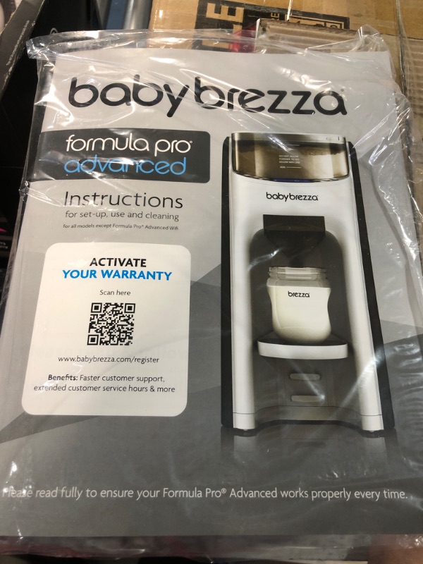 Photo 1 of **MISSING PARTS, UNTESTED UNKNOWN IF FUNCTIONAL New and Improved Baby Brezza Formula Pro Advanced Formula Dispenser Machine