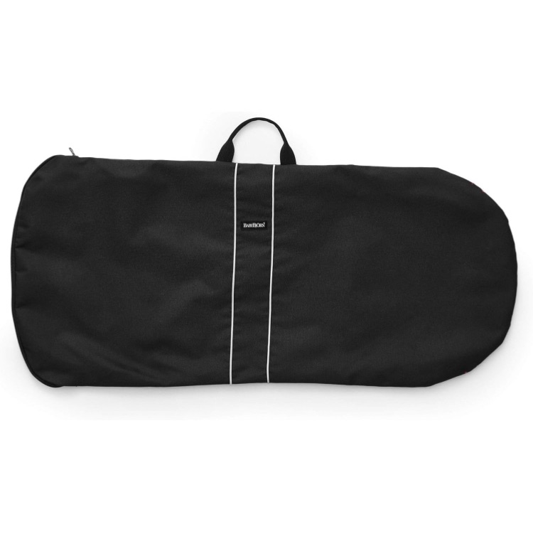 Photo 1 of BabyBjörn Transport Bag for Bouncer With Table, Black