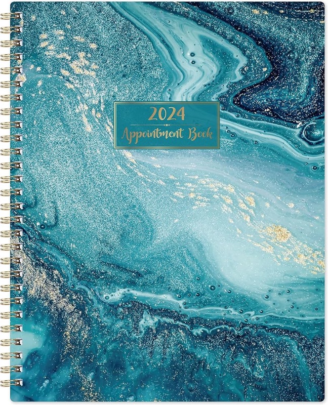 Photo 1 of 2024 Weekly Appointment Book & Planner - 2024 Daily Hourly Planner