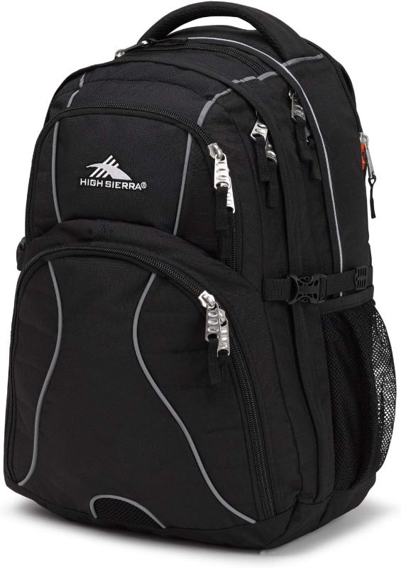 Photo 1 of High Sierra Swerve Laptop Backpack, Black, One Size