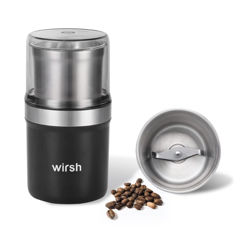 Photo 1 of (PARTS ONLY/ NO REFUNDS) Coffee Grinder-Wirsh Herb Grinder with 5.3oz. Stainless Steel Removable Bowl-Electric Spice Grinder