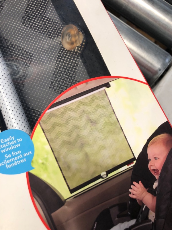 Photo 3 of **STOCK PHOTO FOR REFERANCE**
Munchkin® Brica® Sun Safety™ Car Window Roller Shade 