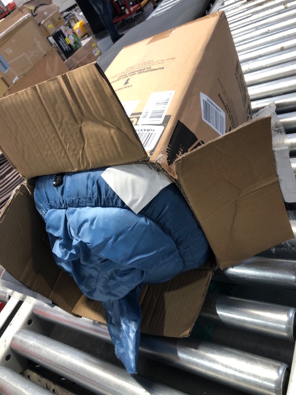 Photo 2 of Coleman Sun Ridge 40°F Warm Weather Sleeping Bag, Blue