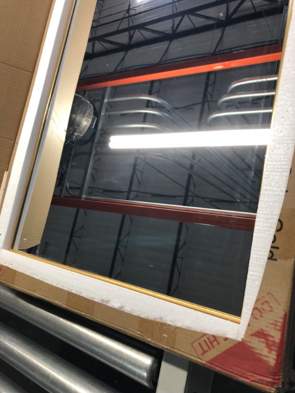 Photo 3 of Full Length Floor Mirror with Stand 47"x16" Large Wall Mounted Full Body Mirror Horizontal/Vertical Bedroom Mirror