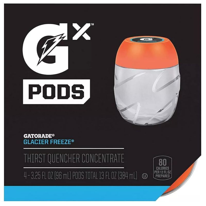 Photo 1 of * NON REFUNDALE * Gatorade GX Glacier Freeze Flavor Pod - 13 fl oz Pod Bottle