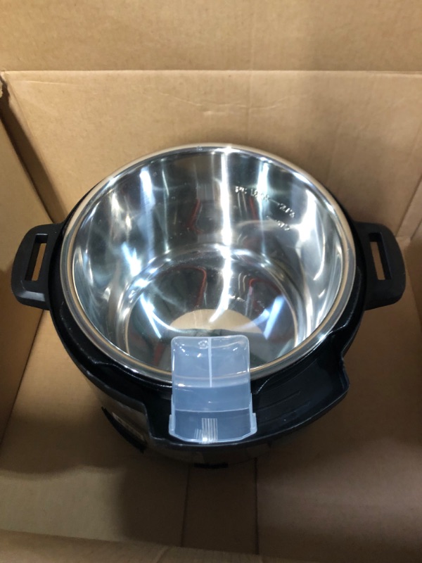 Photo 5 of **minor dent-missing lid and power cord**
Instant Pot Duo 7-in-1 Electric Stainless Steel, 6 Quart 6QT Duo Pressure Cooker