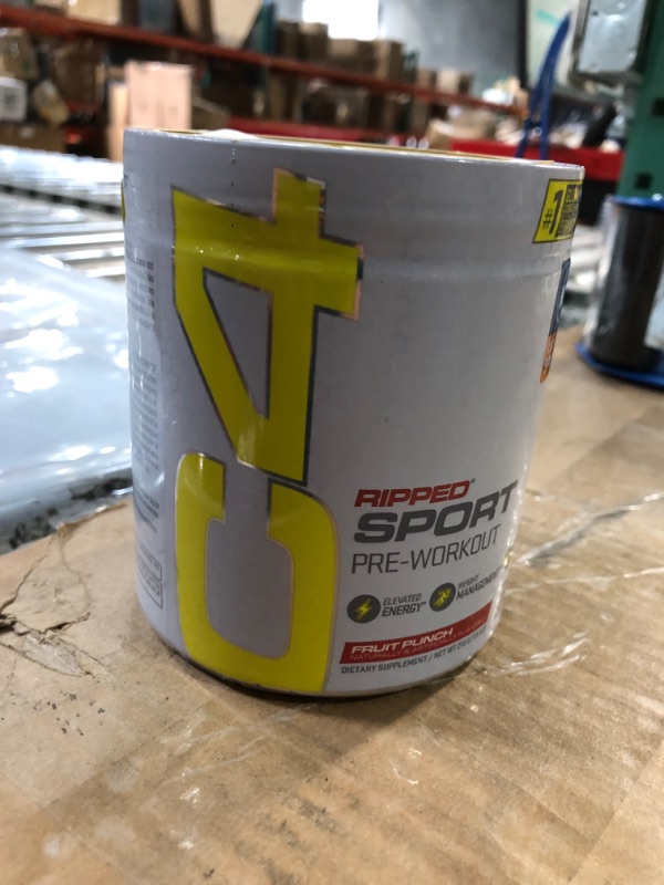 Photo 2 of * NON REFUNDABLE * C4 Ripped Sport Pre Workout Powder Fruit Punch | NSF Certified for Sport + Sugar Free Preworkout Energy Supplement for Men & Women | 135mg Caffeine + Weight Loss | 30 Servings