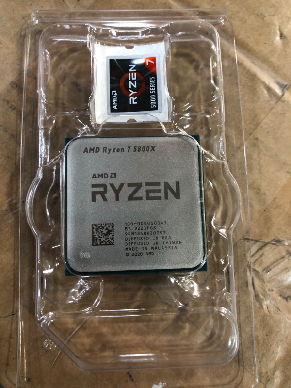 Photo 3 of AMD Ryzen 7 5800X 8-core, 16-Thread Unlocked Desktop Processor