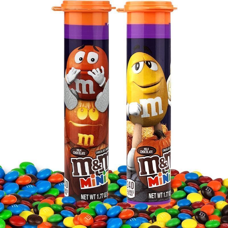 Photo 1 of  *BUNDLE OF TWO, NON REFUNDABLE *  M&M Minis Milk Halloween Chocolate Candy 