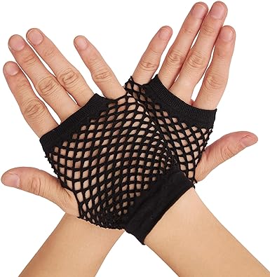 Photo 1 of * BUNDLE OF THREE, NON REFUNDABLE * 80's fishnet gloves short