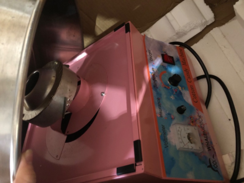 Photo 1 of **NONREFUNDABLE**FOR PARTS OR REPAIR**SEE NOTES**
WHALEMOTOR COTTON CANDY MACHINE