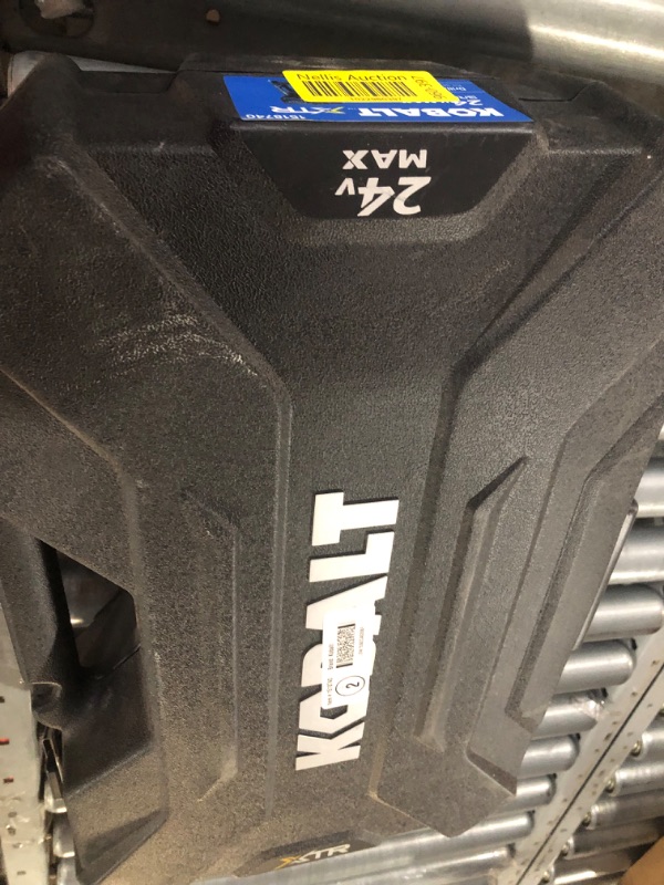 Photo 3 of ***PARTS ONLY******NON REFUNDABLE***
Kobalt XTR 24-volt 1/2-in Keyless Brushless Cordless Drill (1-Battery Included, Charger Included and Hard Case included)