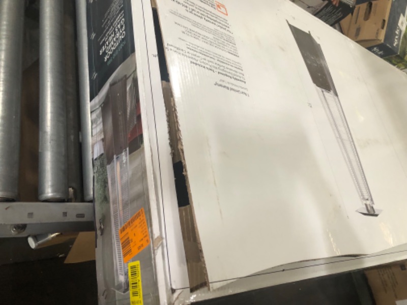 Photo 1 of ***USED - MISSING NUMEROUS PARTS - SEE PICTURES - UNABLE TO CONFIRM FUNCTIONALITY***
Hampton Bay 42,000 BTU Pyramid Patio Heater,GSH-A-PC