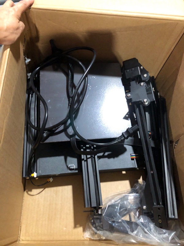 Photo 5 of ***PARTS ONLY******NON REFUNDABLE***
Creality Ender-3 V3 KE 3D Printer, 500 mm/s High-Speed Printing with Auto-Leveling, Sprite Direct Extruder Supports 300? Printing, Ultra-Smooth and Stable, 220×220×250 mm Print Volume  **FRAME ONLY**
