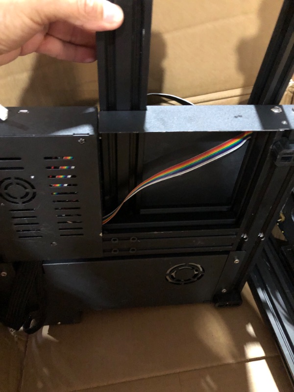 Photo 4 of ***PARTS ONLY******NON REFUNDABLE***
Creality Ender-3 V3 KE 3D Printer, 500 mm/s High-Speed Printing with Auto-Leveling, Sprite Direct Extruder Supports 300? Printing, Ultra-Smooth and Stable, 220×220×250 mm Print Volume  **FRAME ONLY**
