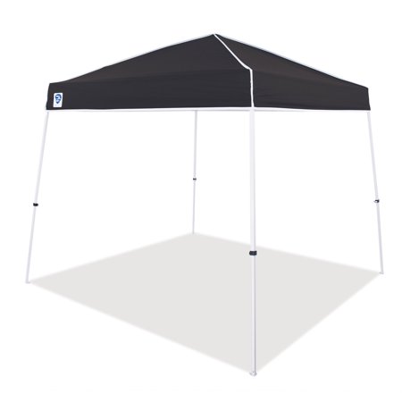 Photo 1 of ***DAMAGED - POLES BENT - CANOPY HAS HOLES - SEE PICTURES - UNABLE TO VERIFY FUNCTIONALITY***
Z-shade 10 by 10 Foot Instant Pop up Shade Canopy Tent, Black, Multicolor