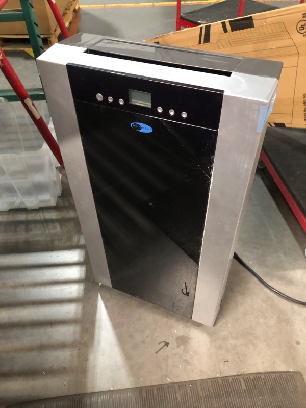 Photo 1 of ***USED - DIRTY - UNABLE TO TEST - SEE COMMENTS***
Whynter Portable Air Conditioner 14,000 BTU with Dual Hose Dehumidifier & Cooling Fan for 500 Sq Ft Rooms, Includes AC Unit Window Kit, ARC-14S (9,500 BTU SACC) AC Unit Only