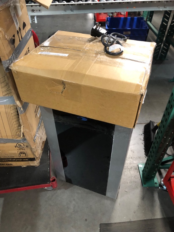 Photo 1 of ***USED - DIRTY - UNABLE TO TEST - SEE COMMENTS***
Whynter Portable Air Conditioner 14,000 BTU with Dual Hose Dehumidifier & Cooling Fan for 500 Sq Ft Rooms, Includes AC Unit Window Kit, ARC-14S (9,500 BTU SACC) AC Unit Only