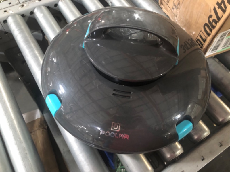 Photo 2 of ***HEAVILY USED AND DIRTY - DOESN'T POWER ON OR CHARGE - UNABLE TO TROUBLESHOOT***
Cordless Robotic Pool Cleaner - Above Ground Pool Vacuum - 140 Mins Lasting, 52 Ft/Min Speed, Dual-Motor, IPX8 Waterproof, Self-Parking, Pool Vacuum Cleaner for Flat Swimmi