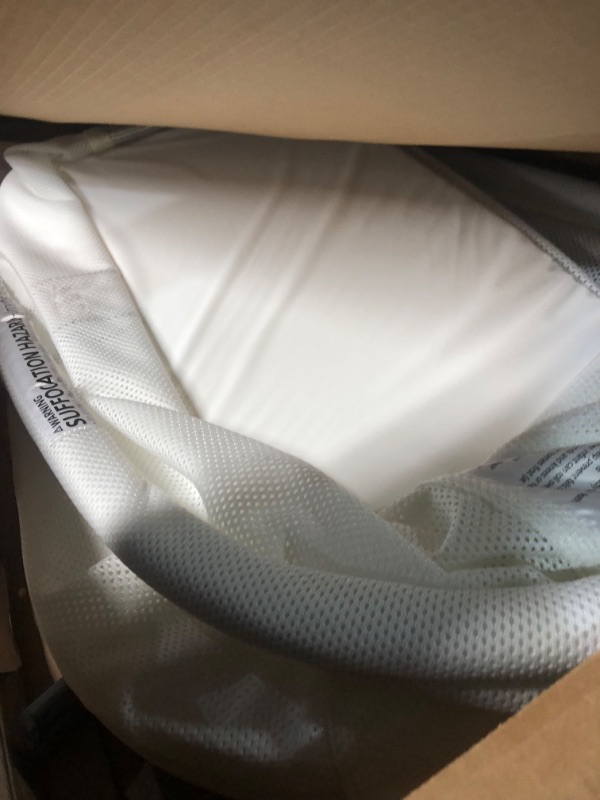 Photo 3 of ***USED - MISSING HARDWARE - OTHER PARTS LIKELY MISSING AS WELL***
BABYBJORN Cradle - White, 31x23x26 Inch (Pack of 1)