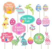 Photo 1 of  BUNDLE OF 2, NO REFUND Fonder Mols Easter Egg Party Decoration Garland, Rabbit Decorations, Easter Party Hanging Decorations Supplies(Set of 6) Large
