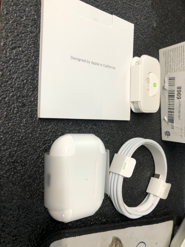 Photo 3 of Apple AirPods Pro (2nd Generation) Wireless Ear Buds with USB-C Charging,