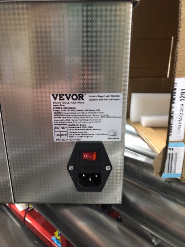 Photo 5 of (READ FULL POST) VEVOR Ultrasonic Cleaner with Digital Timer & Heater, Professional Ultra Sonic Jewelry Cleaner