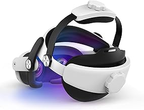 Photo 1 of Gonat Design Comfortable Head Strap Compatible with Quest 3, Reduce Facial Stress and Enhanced Soft Support in VR Headset, Adjustable Elite Strap Replacement for Quest 3 Accessories