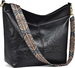 Photo 1 of **STOCK PHOTO FOR REFERENCE**Fashion Hobo Bags for Women Vegan Leather Crossbody Bag with Guitar Strap Shoulder Purses and Handbags