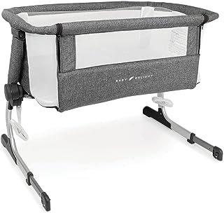 Photo 1 of Baby Delight Beside Me Dreamer Bassinet | Bedside Sleeper | 6-Position Height Adjustment | Charcoal Tweed