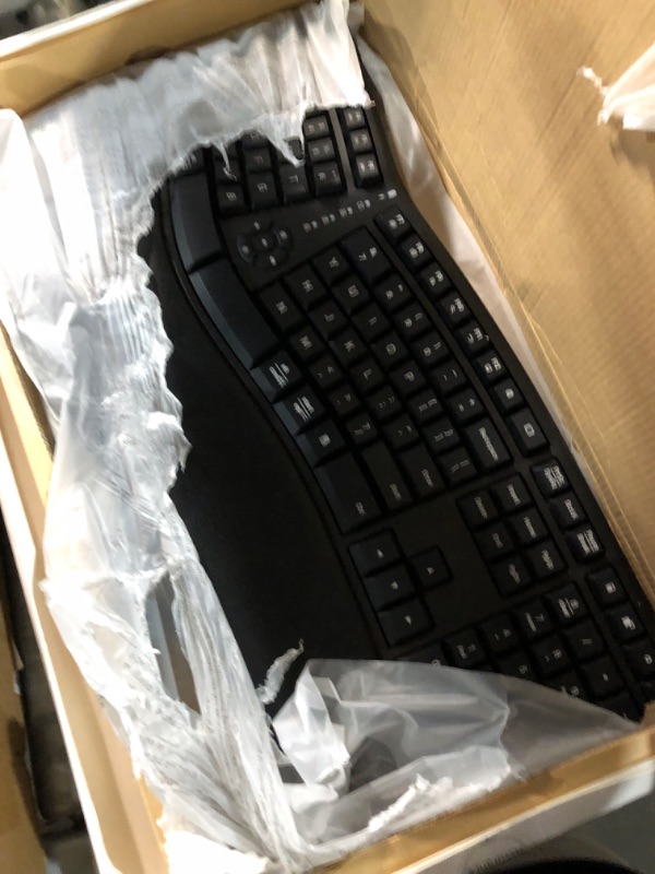 Photo 2 of MEETION Ergonomic Keyboard, Split Wireless Keyboard 