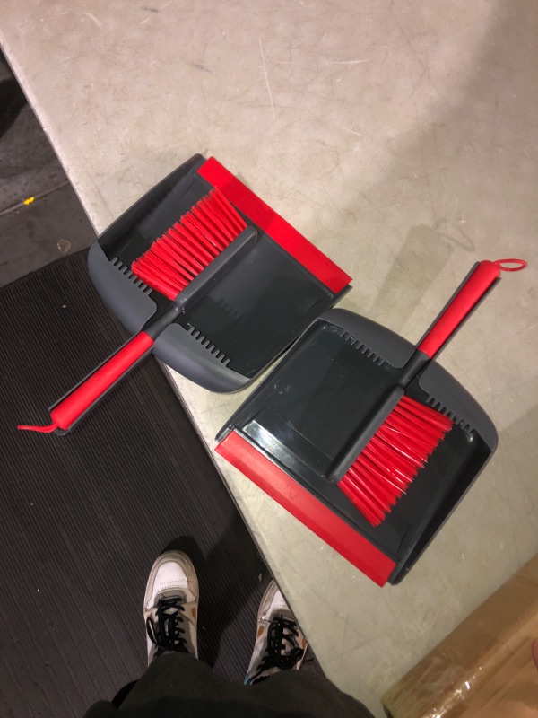 Photo 2 of (READ FULL POST) DUSTPAN & BRSUH Black and Red